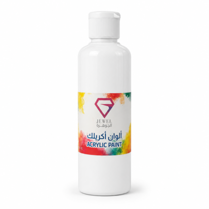 ألوان أكريلك ٢٥٠ مل - أبيض