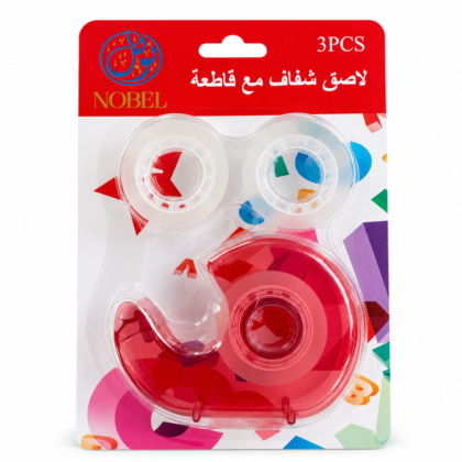 لازق شفاف مع قاطعة