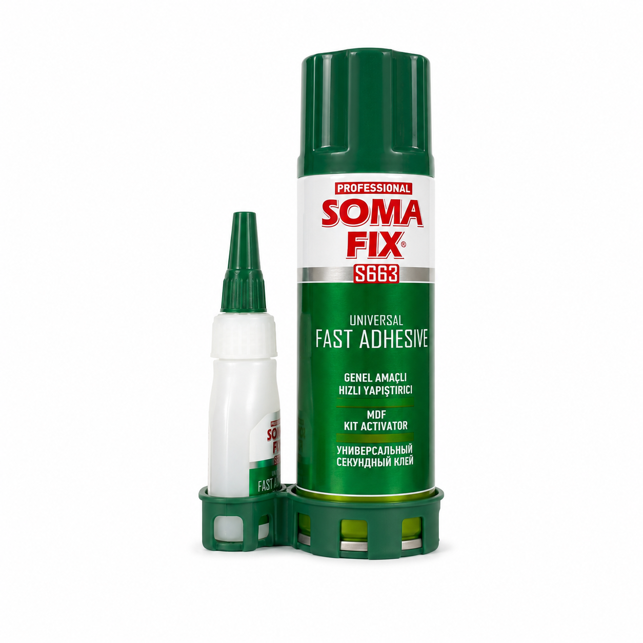 طقم غراء سوما فيكس سريع الالتصاق مع بخاخ منشط – SOMA FIX S663