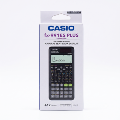 آلة حاسبة علمية كاسيو CASIO fx-991ES PLUS الإصدار الثاني (417 وظيفة)